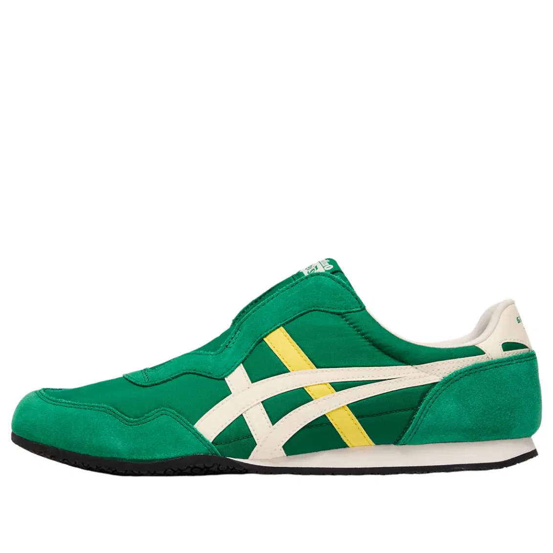 Слипоны Onitsuka Tiger Serrano 'Kale Cream' 1183C615-300, зеленый