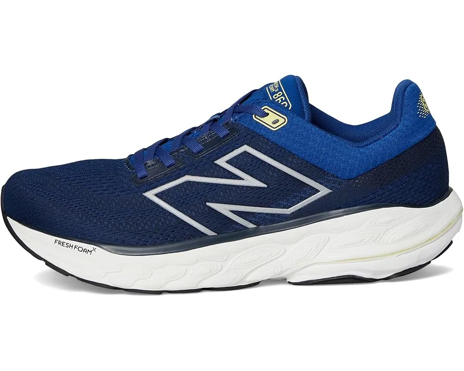 Кроссовки New Balance Fresh Foam X 860v14, Galaxy Blue/Nb Navy/Winter GrassSee Less — фото 4