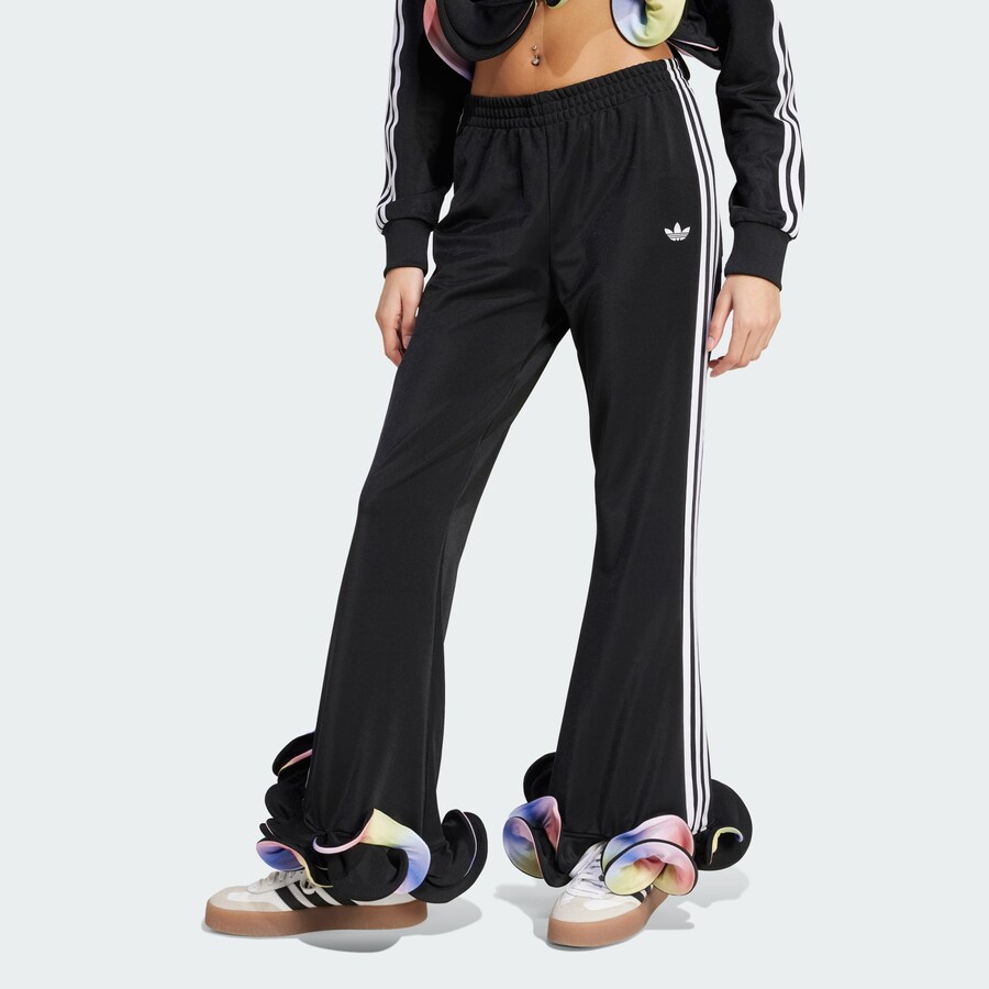 Расклешенные брюки ADIDAS ORIGINALS x Jeremy Scott, черный — фото 2