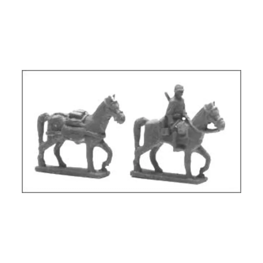 

Немецкая кавалерия, WWII Micro Armour - Germany - Infantry and Cavalry (1:285)