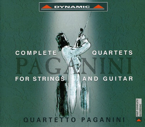 

CD диск Paganini / Quartetto Paganini / Pignata / Braucher: Complete Quartets for Strings & Guitar