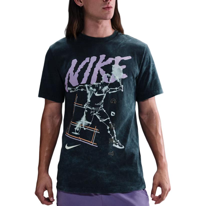 

Футболка для тенниса Court Men's Nike, Obsidian, Черный, Футболка для тенниса Court Men's Nike, Obsidian