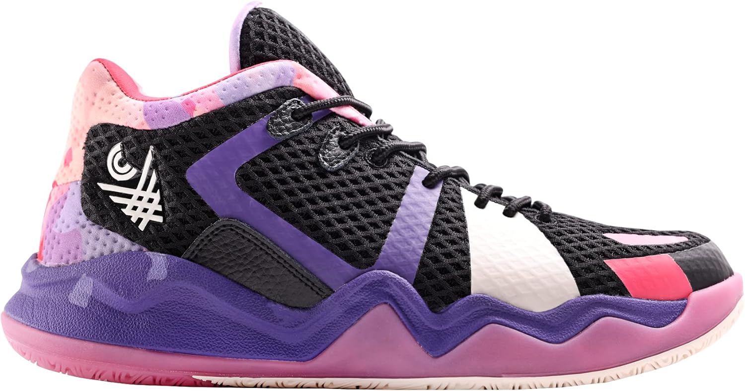 

Мужские баскетбольные кроссовки Crossover Culture с промежуточной подошвой из пены Twitch и подошвой Wavybone для высокого отскока и сцепления, Duperré Court