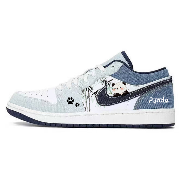 

Jordan Баскетбольные кроссовки Air 1 Vintage, низкие, мужские, белые/синие