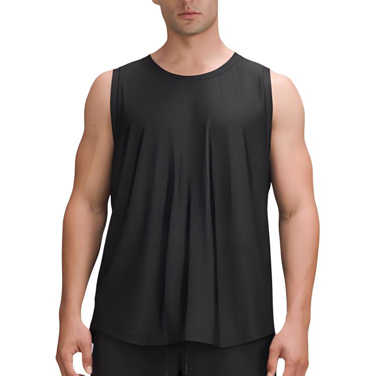 

Свободная майка-топ для мужчин Lululemon, Black/BKL
