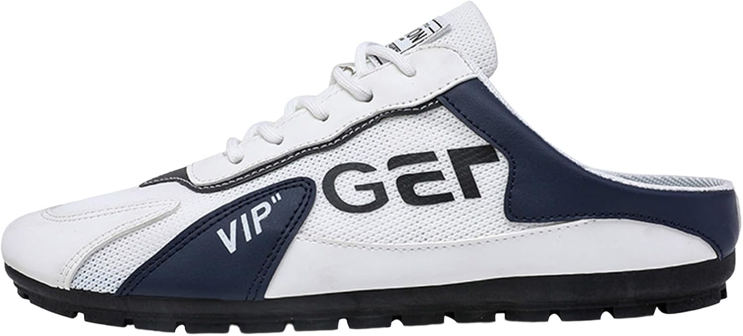 

Новый тренд в мужской обуви: универсальная повседневная обувь, обувь для ленивых, полусапожки, мужские лоферы, мужская повседневная обувь Generic, белый