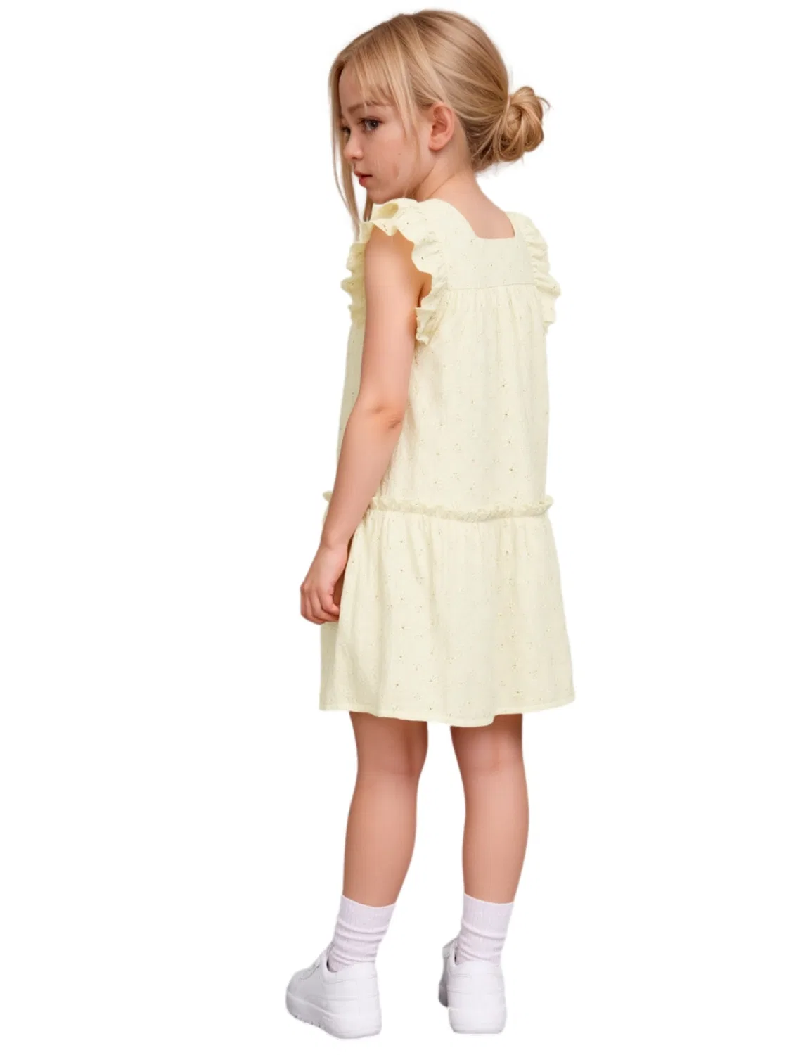 Платье 'NMFDetines' Name It, Pastel Yellow — фото 4