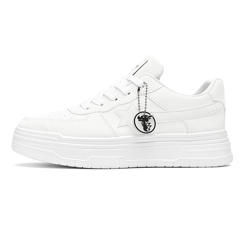 

Hong Kong Meng Антискользящие износостойкие низкие скейтерские кроссовки мужские - хаки, цвет Khaki