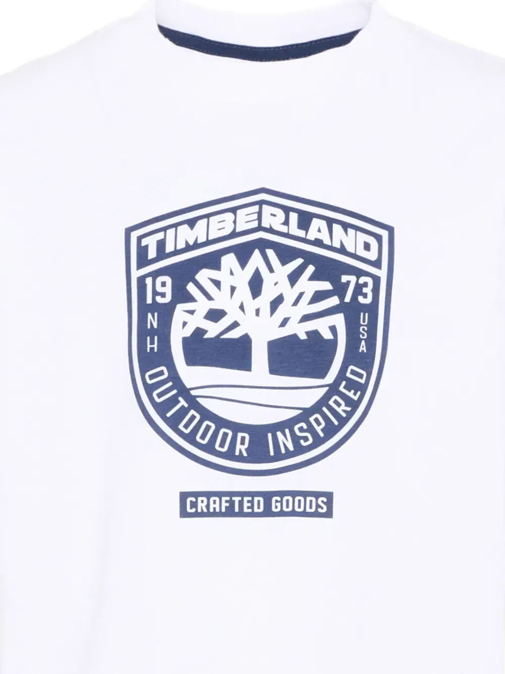 Футболка с коротким рукавом и графическим принтом Timberland Kids, белый — фото 3