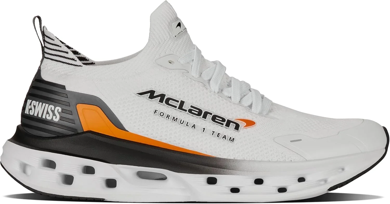 Мужские кроссовки K-Swiss Impls Trnr X McLaren, белый/черный