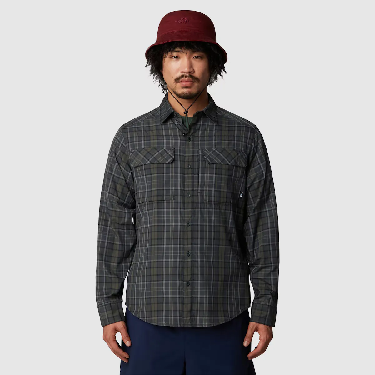 

Мужская рубашка The North Face Sequoia, серый