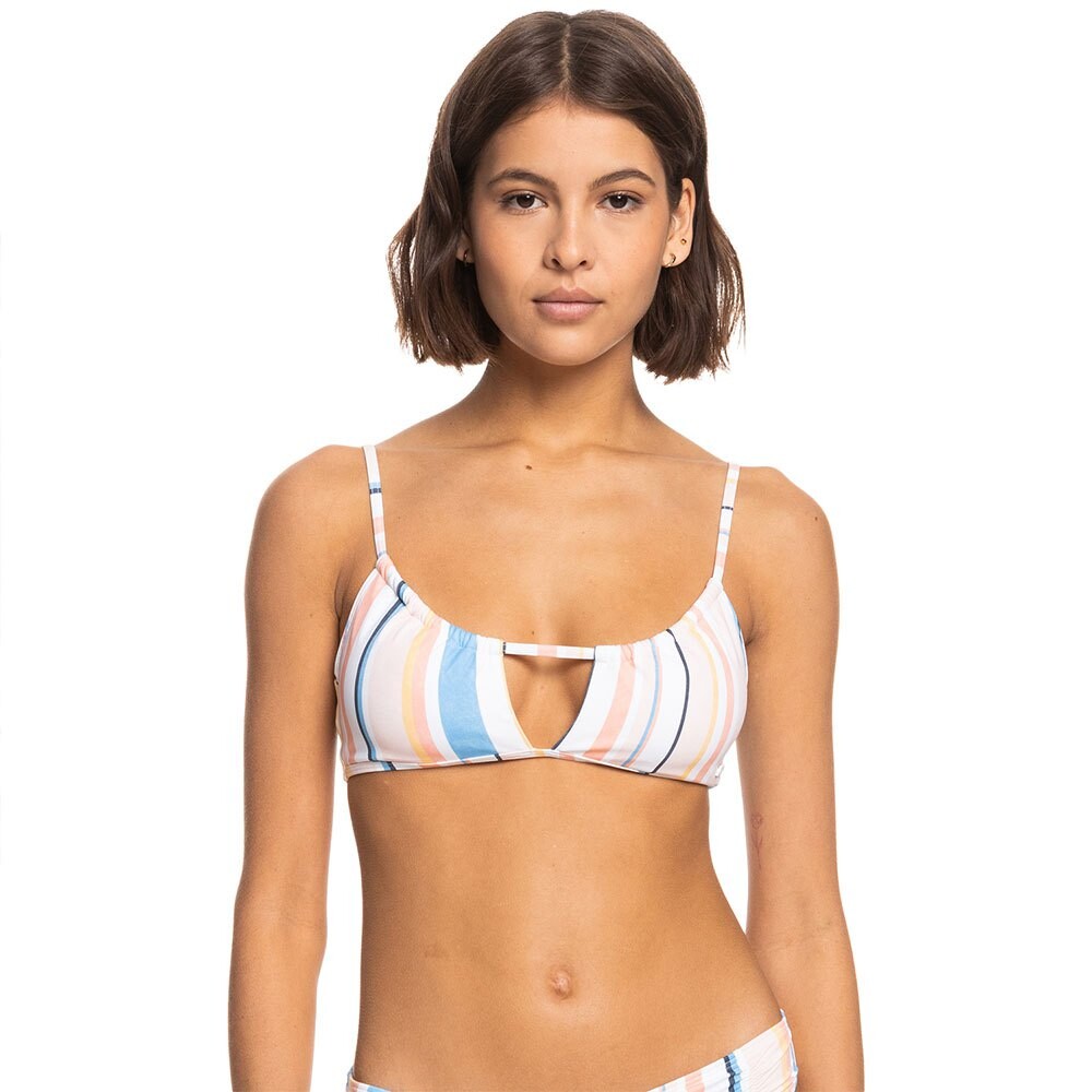 

Топ бикини Roxy Sd Beach Classics Bralette, бежевый