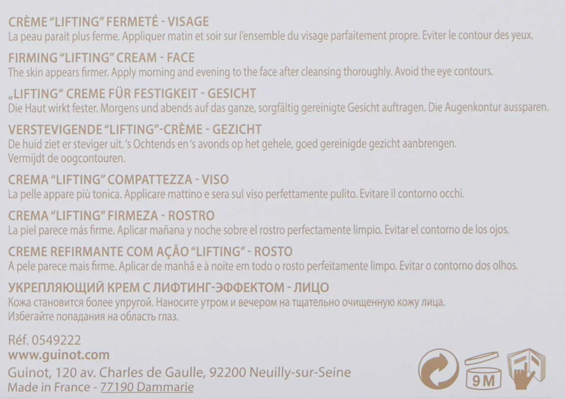Крем для лица Guinot — Crème Lift Summum — фото 3