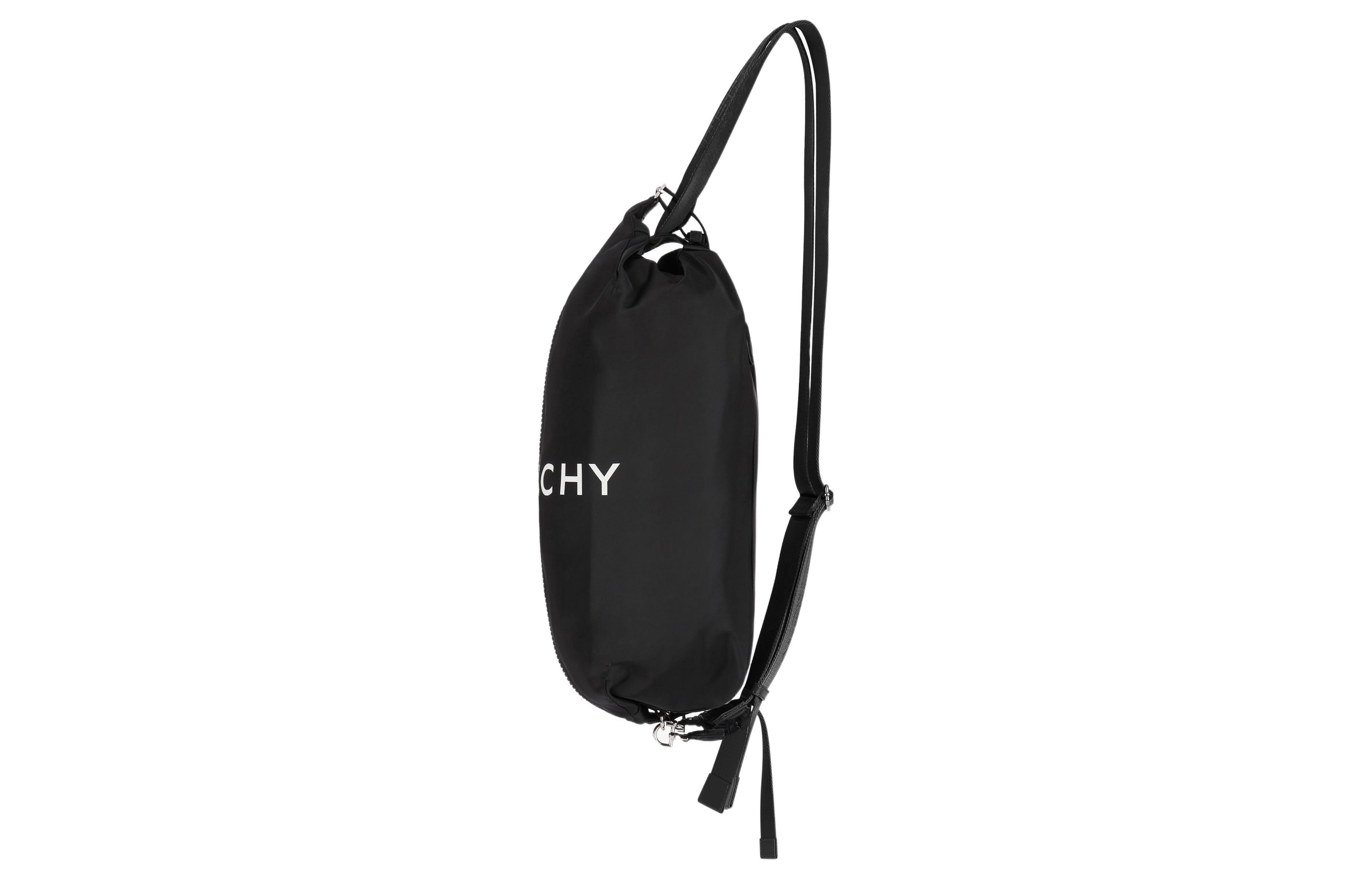 Givenchy Рюкзак из нейлоновой ткани 4G, большой, мужской, черный — фото 3