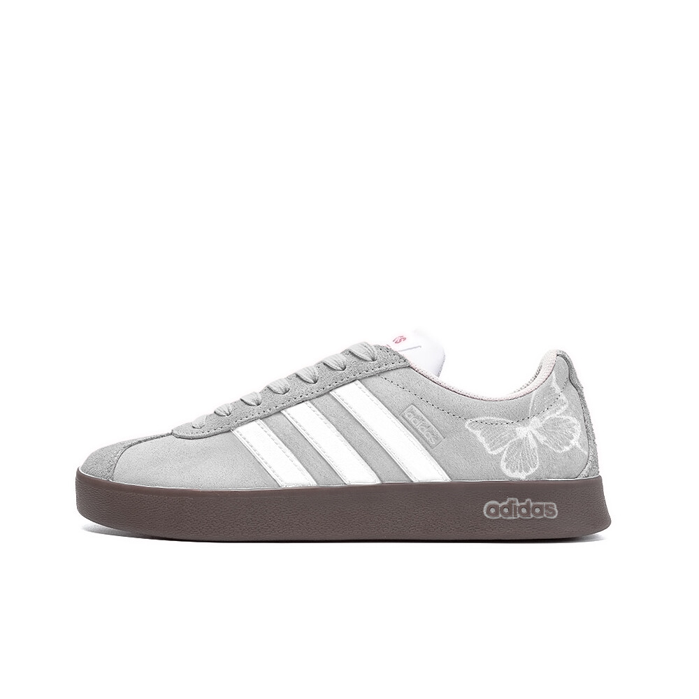 Кроссовки adidas neo Skateboarding Shoes Unisex Low-top Brown, светло-серый