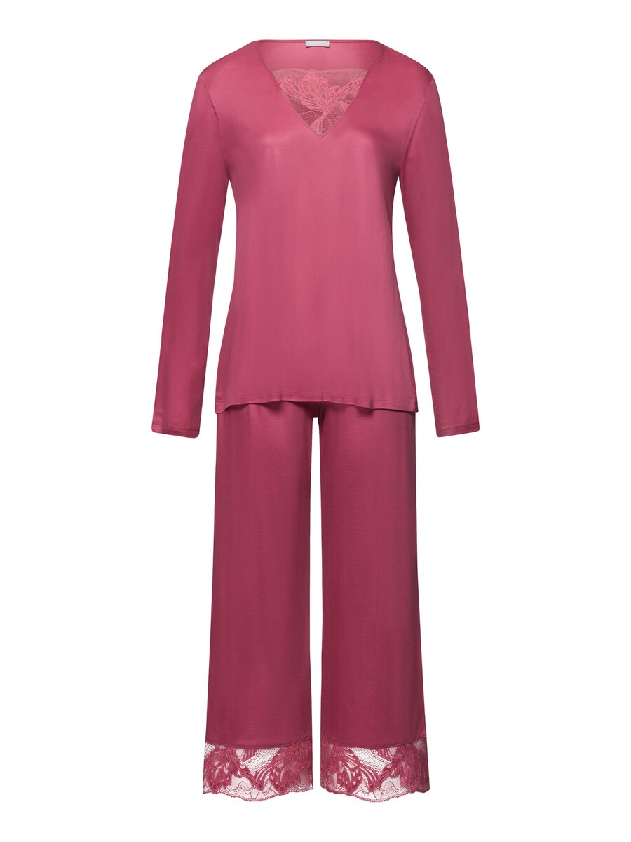 

Пижама Hanro Pajama Eva, розовый