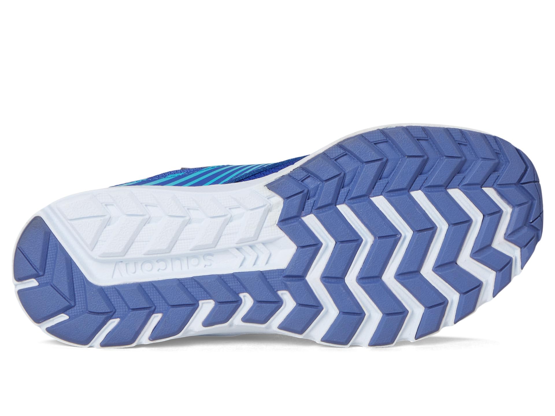 Кроссовки Saucony Kids Velocer A/C Sneaker, цвет Blue/Turquoise/Pink — фото 3