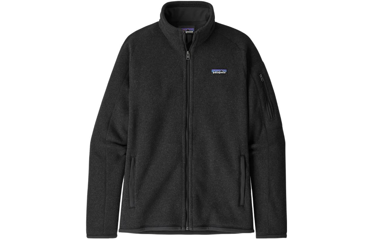 Трикотажная флисовая кофта на молнии от Better Sweater Patagonia, utility синий color/utb — фото 4