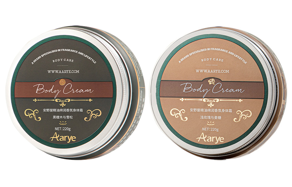 

Увлажняющий крем для тела с эфирными маслами питает и подтягивает кожу с длительным ароматом 220g AARYE