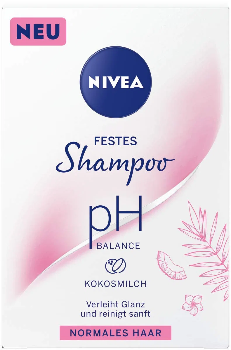 Твердый шампунь Nivea pH Balance с кокосовым молоком Beiersdorf
