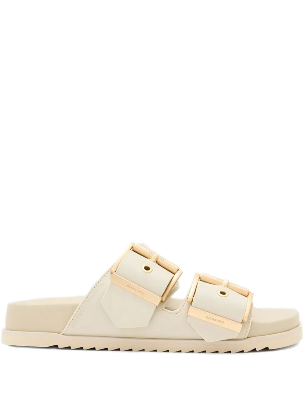 Слайды из сианской кожи AllSaints, нейтральный