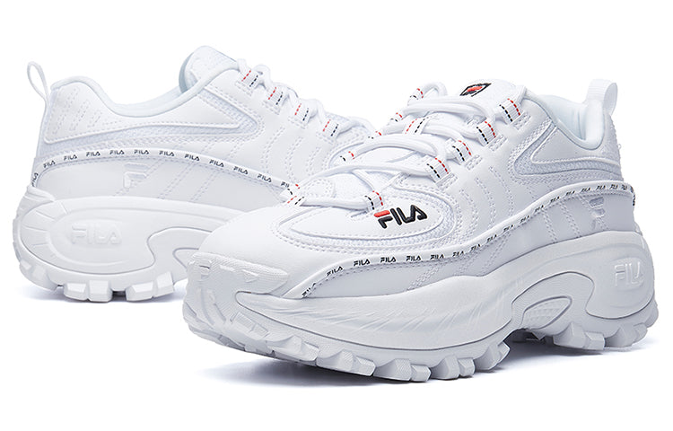 Спортивные кроссовки (WMNS) FILA Wheel, белый — фото 4