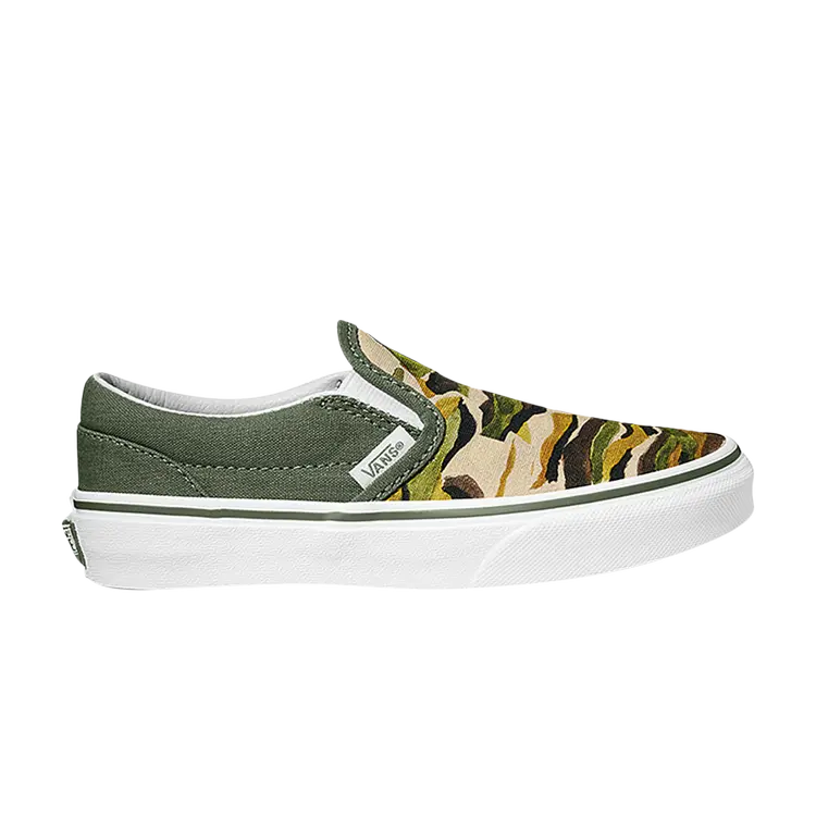 

Кроссовки Vans Classic Slip-On Kids, зеленый