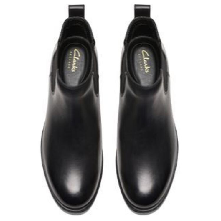 Женские ботинки Clarks челси с острым носком, черный — фото 4