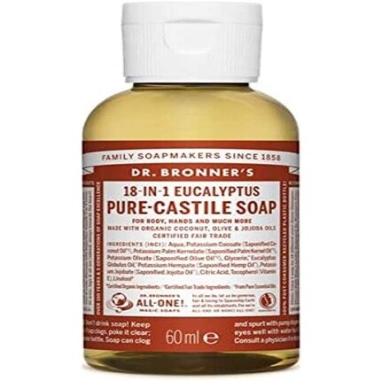 

Эвкалиптовое жидкое мыло, Dr. Bronner'S