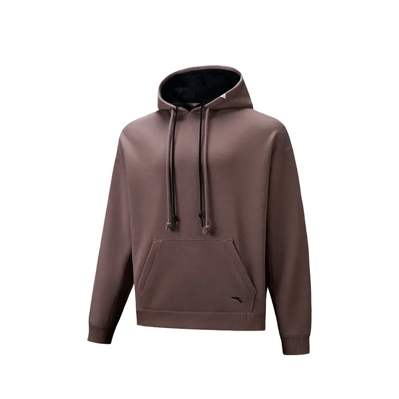 

Толстовка из баскетбольной коллекции мужская ANTA, темный мокко