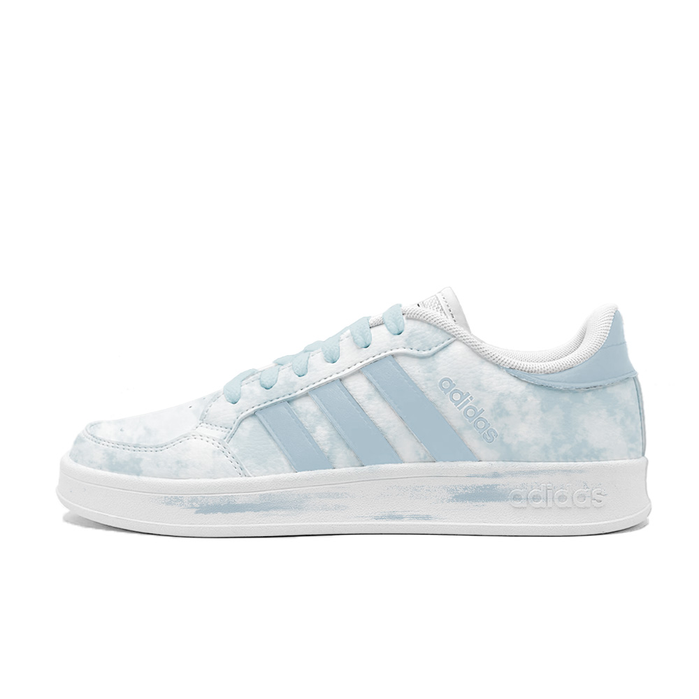

Adidas Neo Брейкнет морская соль летние устойчивые к истиранию лоу-топ скейтборд кроссовки унисекс светло-голубые, цвет Light Blue