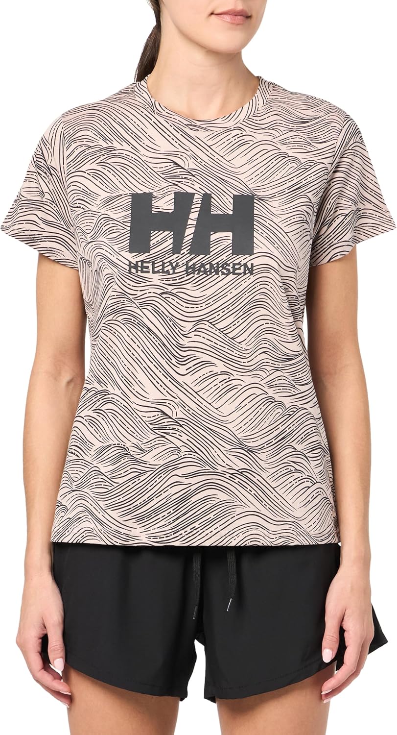 

Helly-Hansen Женская Футболка Hh Logo Graphic 2.0 Helly Hansen, 094 Pink Cloud Wave