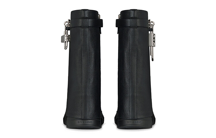 Сапоги женские Shark Lock до колена, высокие, черные Givenchy — фото 4
