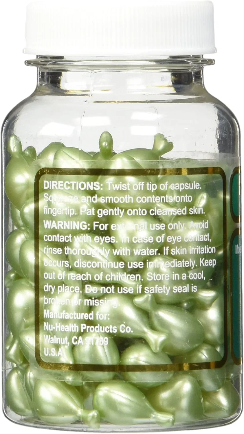 Масло для лица Nu-Health — Aloe Vera & Vitamin E, 500 мл — фото 2