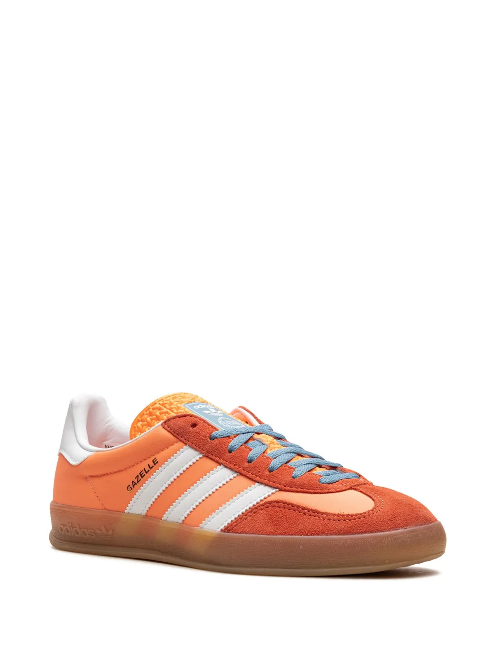 Кроссовки Gazelle Indoor Beam Orange adidas, оранжевый — фото 2