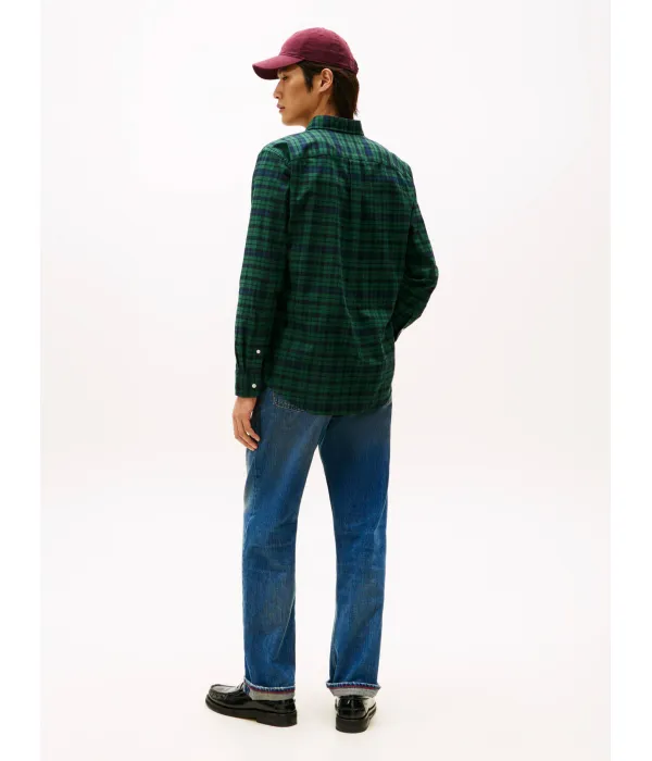 Рубашка Blackwatch Regular fit Tommy Hilfiger, зеленый — фото 3
