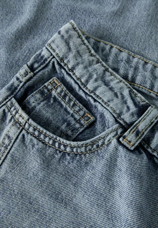 Джинсы Lmtd wide leg straight leg jeans, светло-голубой деним — фото 4