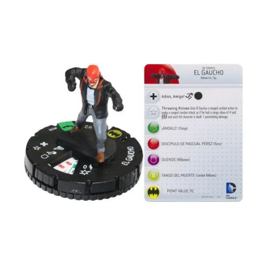 

Эль Гаучо #030, DC HeroClix - Batman - Singles