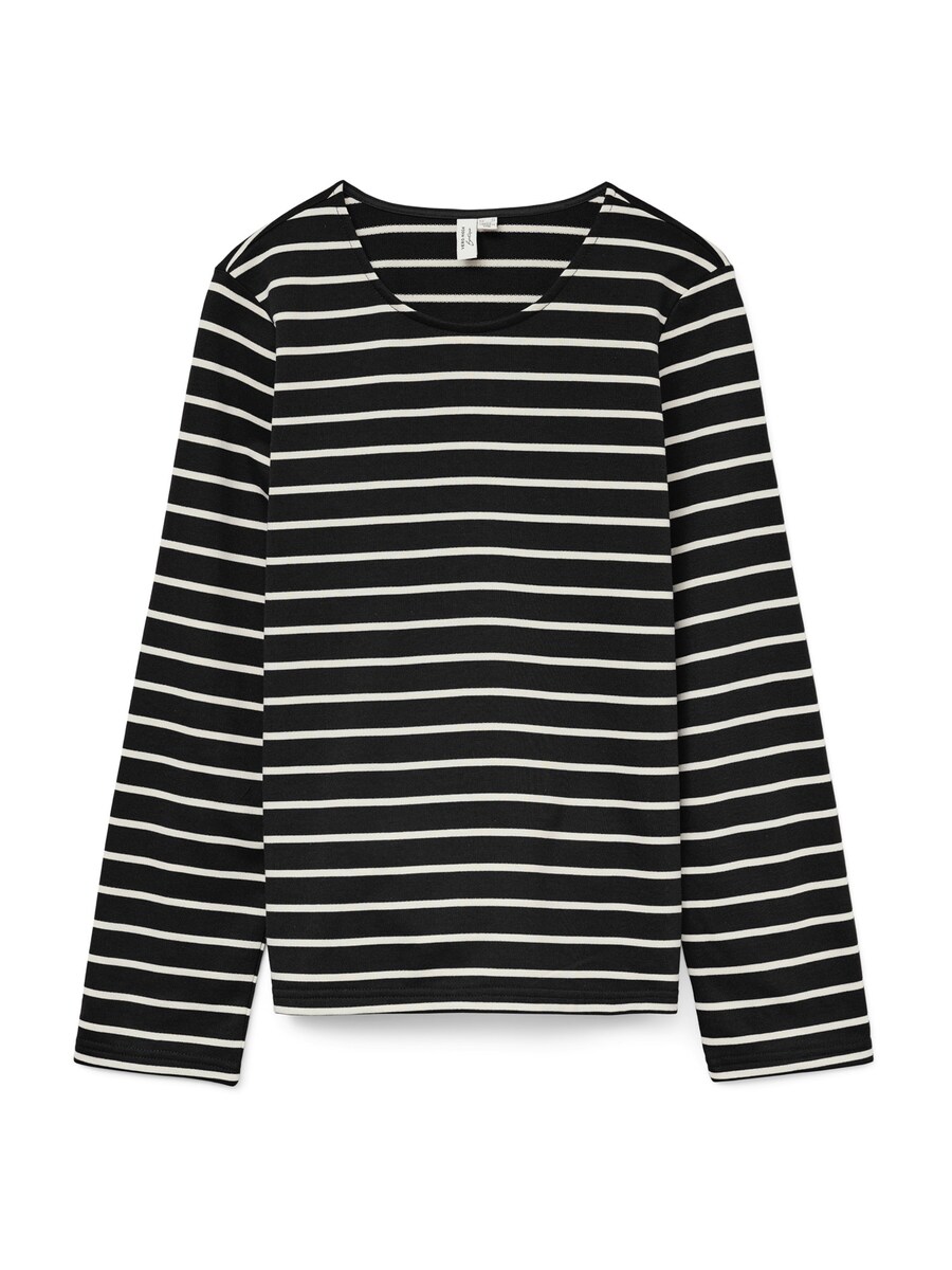 

Лонгслив VERO MODA VMFILUKKA, Black/White