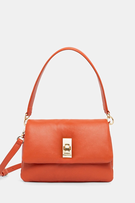 

Кожаная сумка Tommy Hilfiger, оранжевый