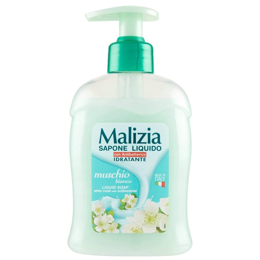 Malizia, Освежающее жидкое мыло, с дозатором, Белый мускус, 1000 мл — фото 2