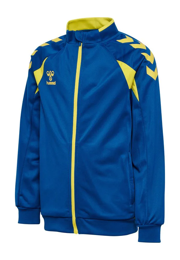 Тренировочная куртка core 2 0 track zip Hummel, True Blue Blazing Yellow — фото 3