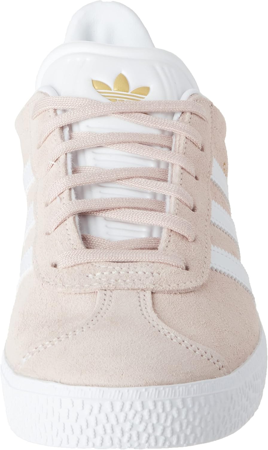 Кроссовки adidas Originals Kids' Gazelle, слоновая кость/белый/розовый — фото 2