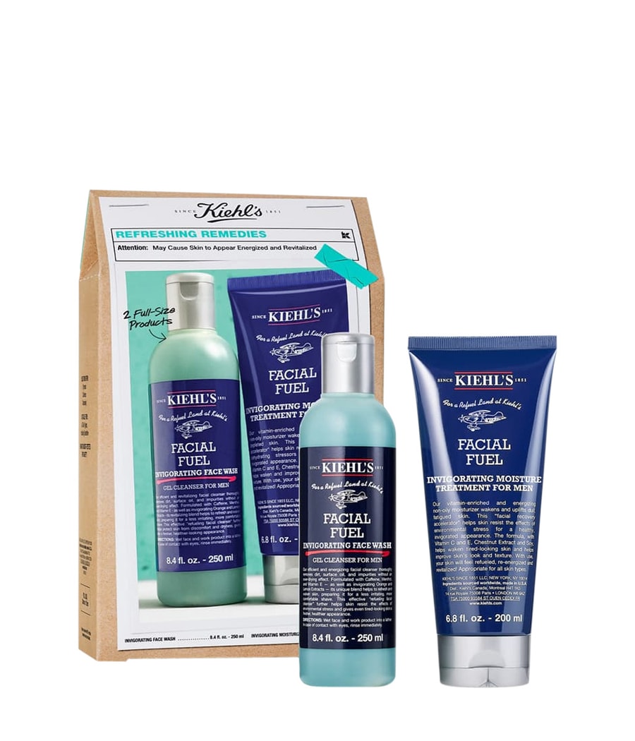 

Набор для ухода за лицом Kiehl's Facial Fuel Refreshing Remedies Set, 1 шт.