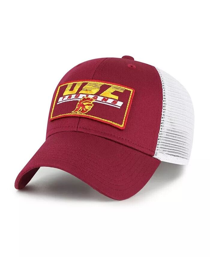 

Big Boys and Girls Cardinal, белая регулируемая шляпа USC Trojans Levee Trucker '47 Brand