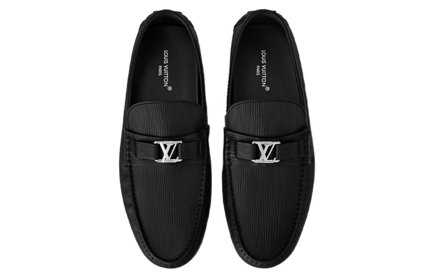 Хоккенхайм Гоммино Лоферы Мужские Черные LOUIS VUITTON — фото 4