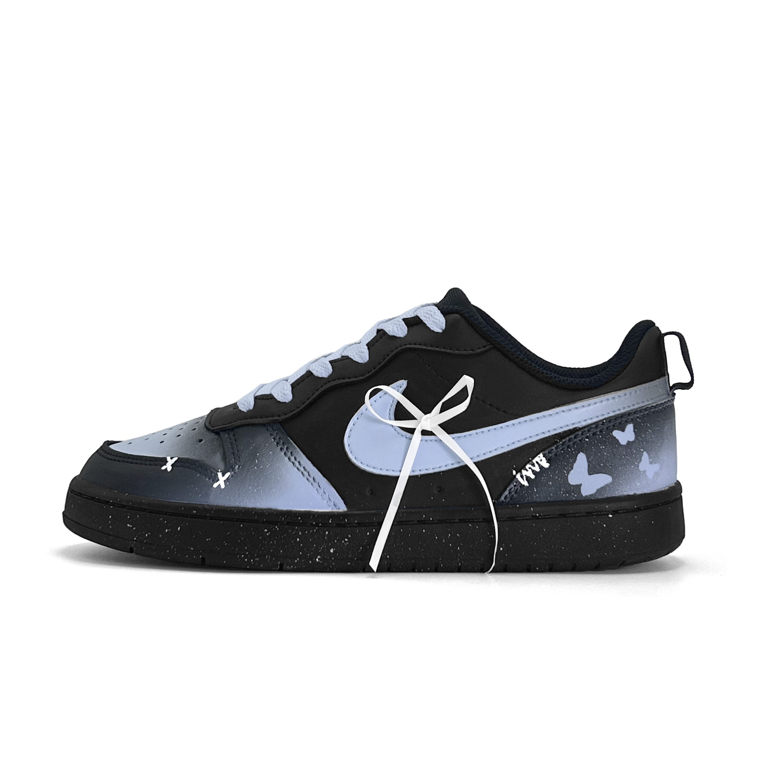 

Детские скейтерские кеды Court Borough Nike, черный