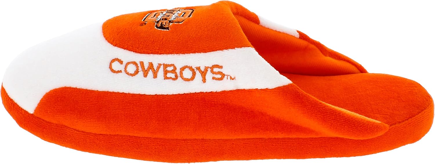 Тапочки Comfy Feet NCAA Low Pro Stripe Slip On, Oklahoma State Cowboys — фото 2