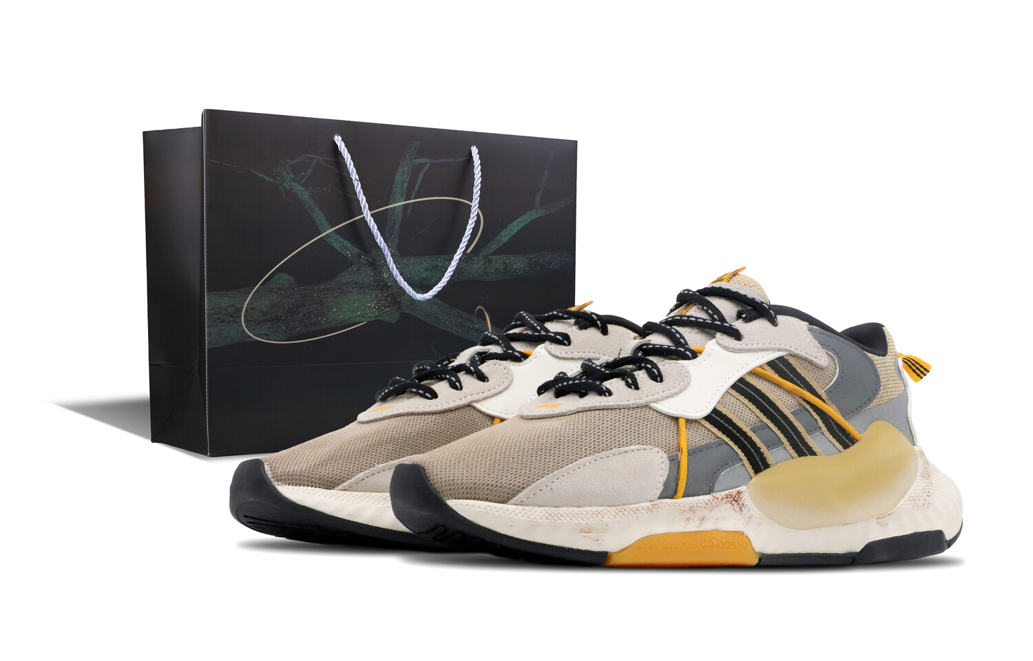 

Кроссовки adidas originals Hi-Tail Lifestyle Shoes Unisex Low-top Gray/Brown, коричневый