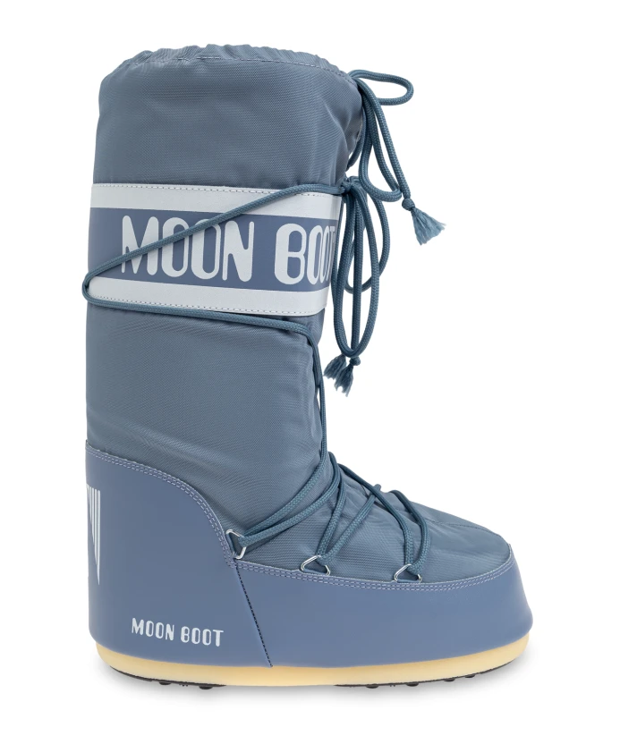 

Снежные сапоги из нейлона Moon Boot, синий